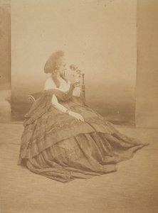 Les yeux mirés, 1860s by Pierre Louis Pierson