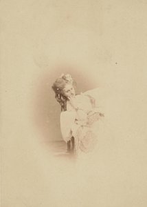 [Vignetted Sitting in Ritrosetta Dress]