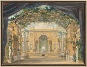 Decoration Executed for the Birthday of His Majesty the King of Westphalia by Pierre Luc Charles Ciceri