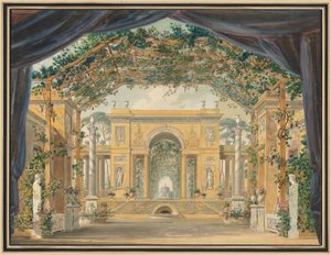 Decoration Executed for the Birthday of His Majesty the King of Westphalia, 1811 by Pierre Luc Charles Ciceri