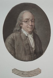 Benjamin Franklin by Pierre Michel Alix