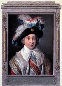 French Revolution: Portrait of Paul de Barras, French politician. Engraving by Alix Pierre Michel by Pierre Michel Alix
