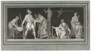 Officer Apologizes to Philopoemen by Pierre Michel Alix