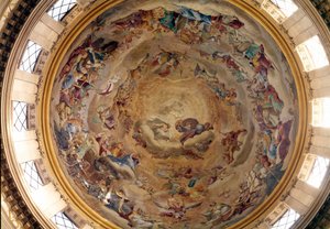 Cupola of the Church of Val de Grace painted by Pierre Mignard (1612-1695) by Pierre Mignard