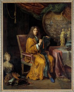 Self Portrait of Pierre Mignard by Pierre Mignard