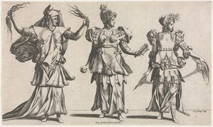 The Three Fates, Costume Designs