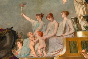 The Triumph of the Republic, Fresco