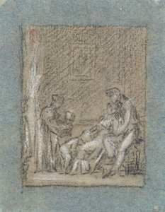 Study for Une Famille dans la Désolation