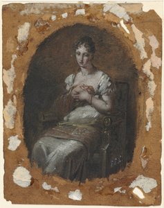 Young Woman Seated