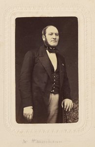 Baron Georges Eugene Haussmann by Pierre Petit