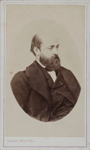Portrait of Henri Murger by Pierre Petit