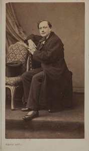Portrait of the Poet Théodore de Banville 1823-1891