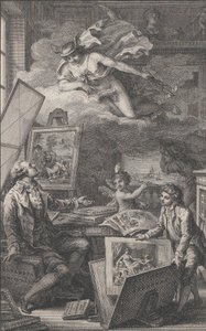 In Memory of P. FR. Basan, an engraving for the catalogue of the collection of P.-F. Basan