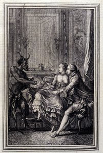La Thing impossible - in “Tales et nouvelles en vers” by Jean La Fontaine. 1776. Illustration by P.P. Choffard