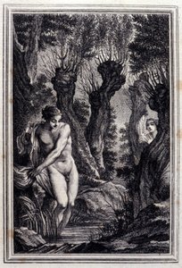 Le cas de conscience - in “Tales et nouvelles en vers” by Jean La Fontaine. 1776. Illustration by P.P. Choffard