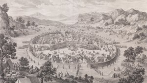 The Surrender of the Khan of Badakhsan by Pierre Philippe Choffard