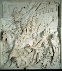 Alexander the Great Meets the Greek Philosopher Diogenes the Cynic