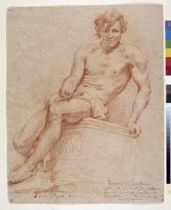 Sitting Man by Pierre Puget