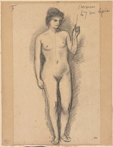 Carmen by Pierre Puvis de Chavannes