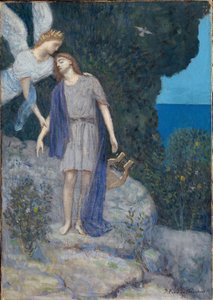 The Poet and His Muse by Pierre Puvis de Chavannes