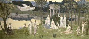 The Sacred Grove, Beloved of the Arts and the Muses by Pierre Puvis de Chavannes