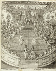 Illustration from Le Maître à danser, 1734 by Pierre Rameau