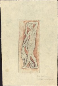 Diana and a Greyhound by Pierre Roche