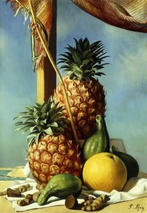Still-Life with Pineapples