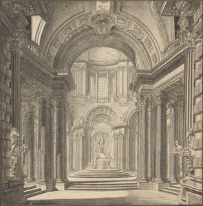 Interior of a Temple by Pierre Varin