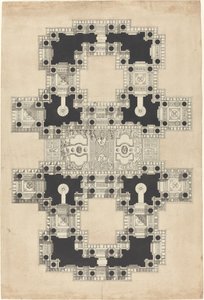 Plan for a Decorated Ceiling by Pierre Varin