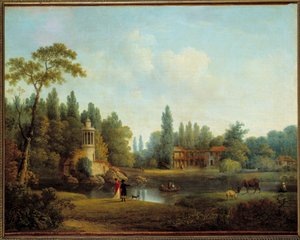 The Hamlet of the Petit Trianon at Versailles by Pierre Wallaert