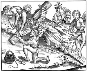 The Infant Richard of Pontoise Crucified by Jews