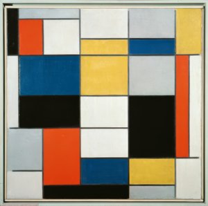 Composition A by Piet Mondrian