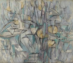Composition X. 1911 by Piet Mondrian