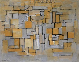 Painting No. II Composition No. XV Composition 4 by Piet Mondrian