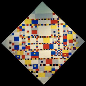 Victory Boogie Woogie by Piet Mondrian