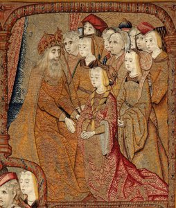 Triumphs of the Mother of God or Panos de Oro, c.1500-02 by Pieter (attr. to) Coecke van Aelst