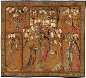 Triumphs of the Mother of God or Panos de Oro, c.1500-02 by Pieter (attr. to) Coecke van Aelst