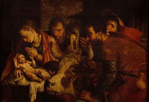 Adoration of the Shepherds by Pieter Aertsen