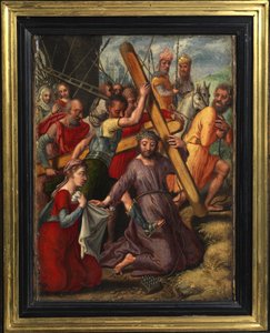 Christ Bearing the Cross by Pieter Aertsen