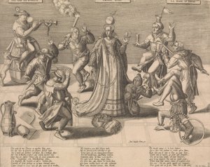 The Dance of the World, mid-16th century by Pieter Balten.