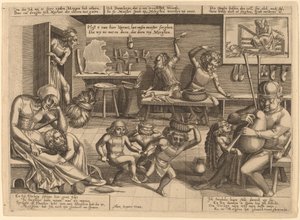 The Dissolute Household by Pieter Balten