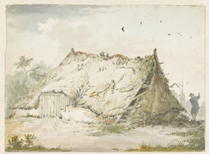 Dilapidated Farmhouse by Pieter Bartholomeusz. Barbiers