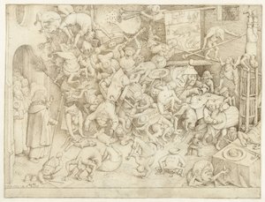 Fall of the Magician Hermogenes by Pieter Bruegel (I)