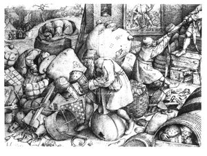 Everyman, engraved by Hieronymus Cock