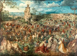 The Procession to Calvary by Pieter Brueghel the Elder