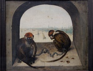 Two Chained Monkeys