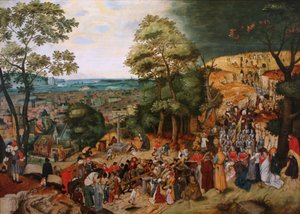 Christ Carrying the Cross by Pieter Brueghel the Younger
