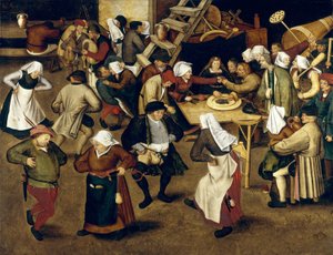 Peasant Wedding by Pieter Brueghel the Younger