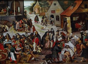 The Seven Works of Mercy by Pieter Brueghel the Younger